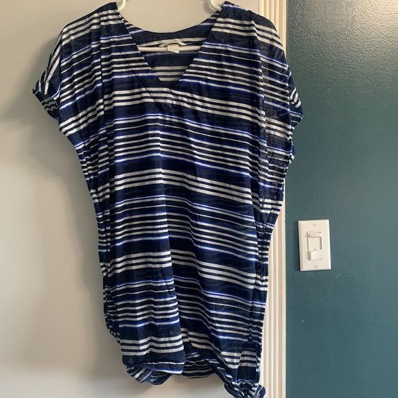 H&M Blue Striped Dress - Picture 1 of 2